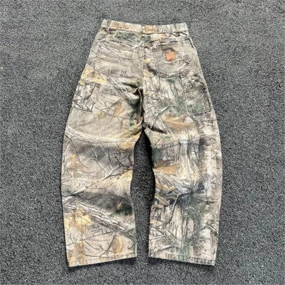 Retro Camo Street Jeans