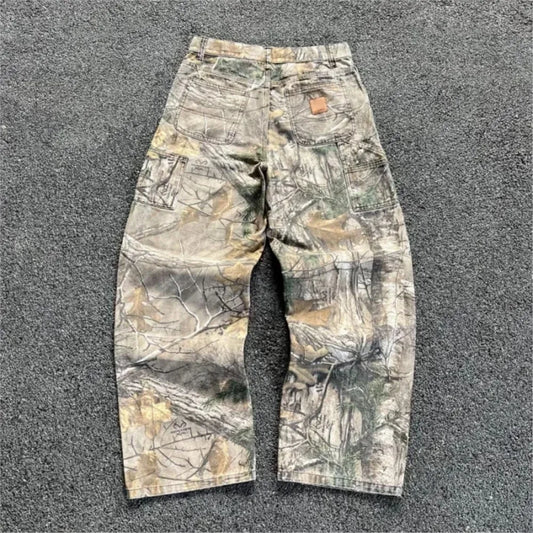 Retro Camo Street Jeans