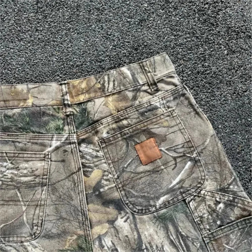 Retro Camo Street Jeans