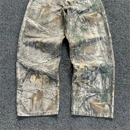 Retro Camo Street Jeans