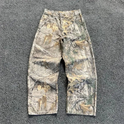 Retro Camo Street Jeans