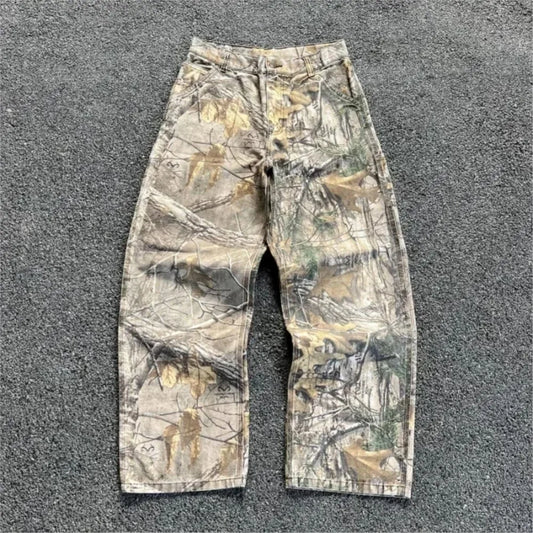 Retro Camo Street Jeans