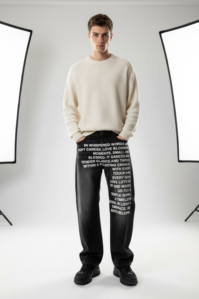 Studio - guy black jeans